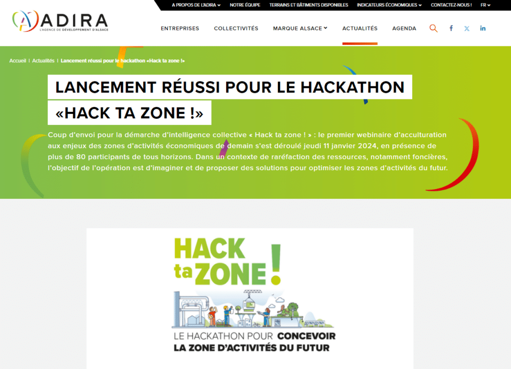 Exemple projet "Hack ta Zone"