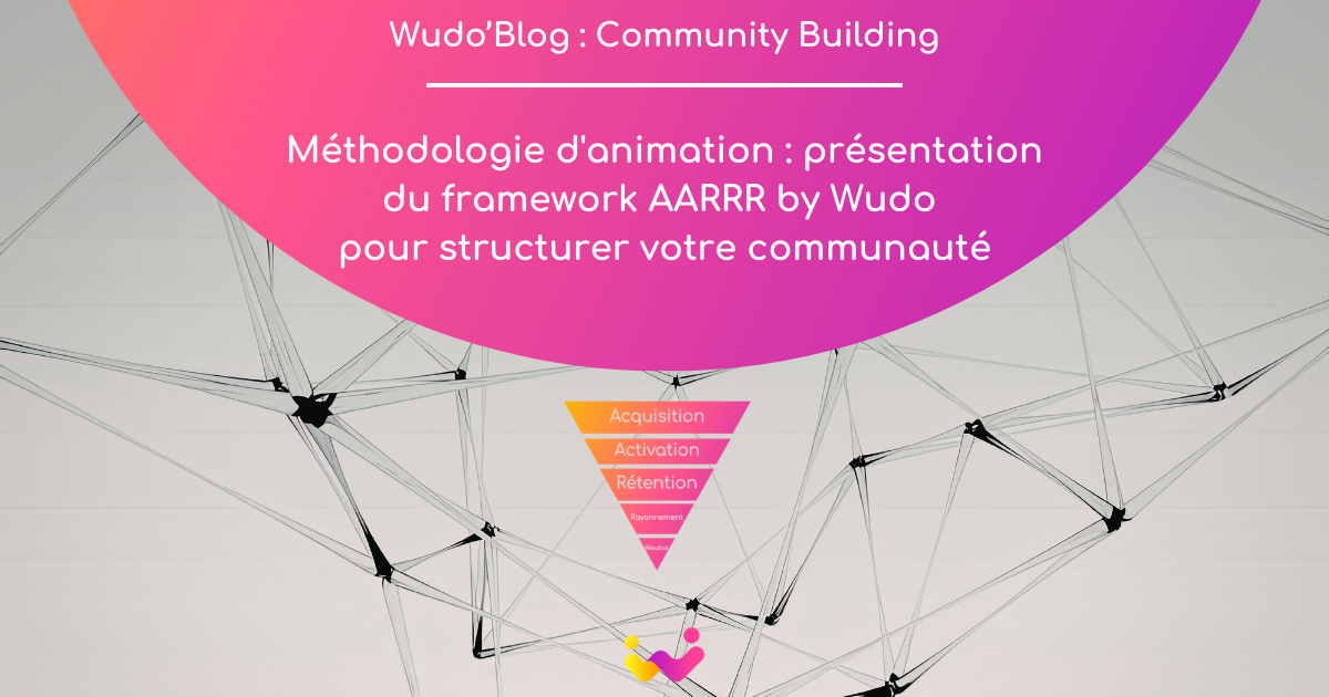 Méthodologie d’animation : présentation du framework AARRR by Wudo pour structurer votre communauté